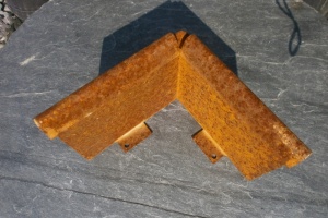 Angle acier Corten 