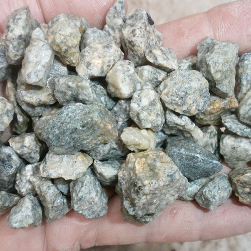 Gravillons granit gris/bleu (en m³)