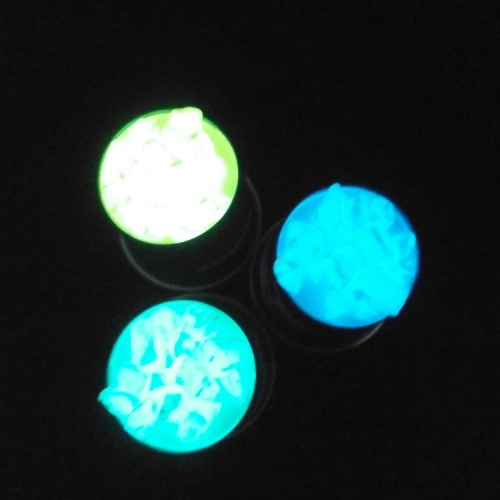 Gravillons luminescents  verts (au Kg)