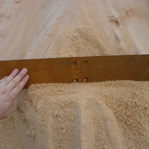 Volige plane Corten (au mètre linéaire)